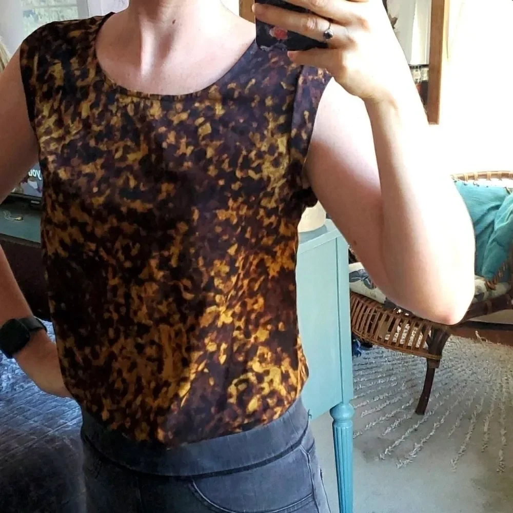 Merona Animal Print Shell  - Picture 2 of 7